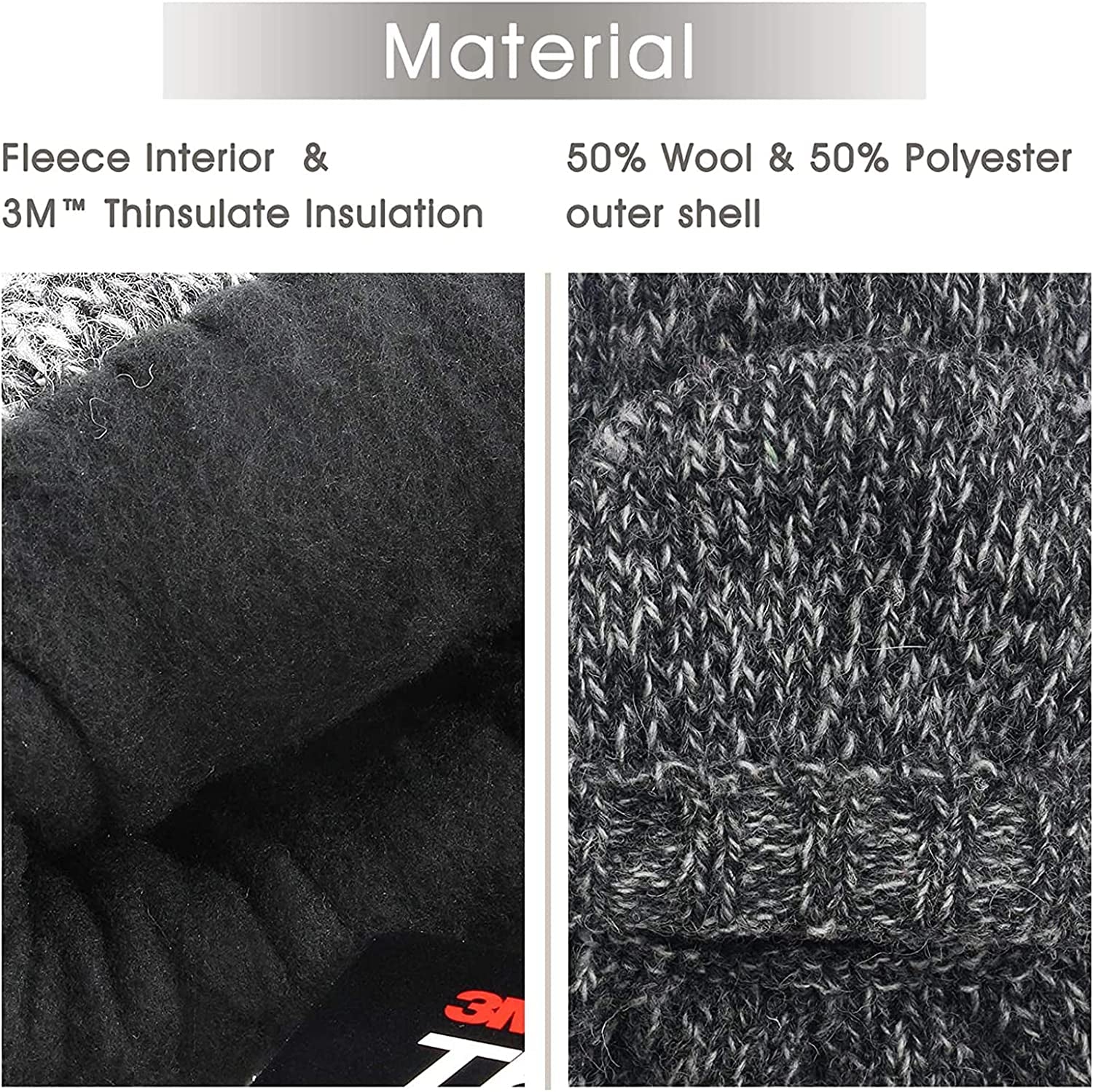 Metog Suede Thinsulate Thermal Insulation Mittens Apparel & Accessories > Clothing Accessories > Gloves & Mittens Metog   
