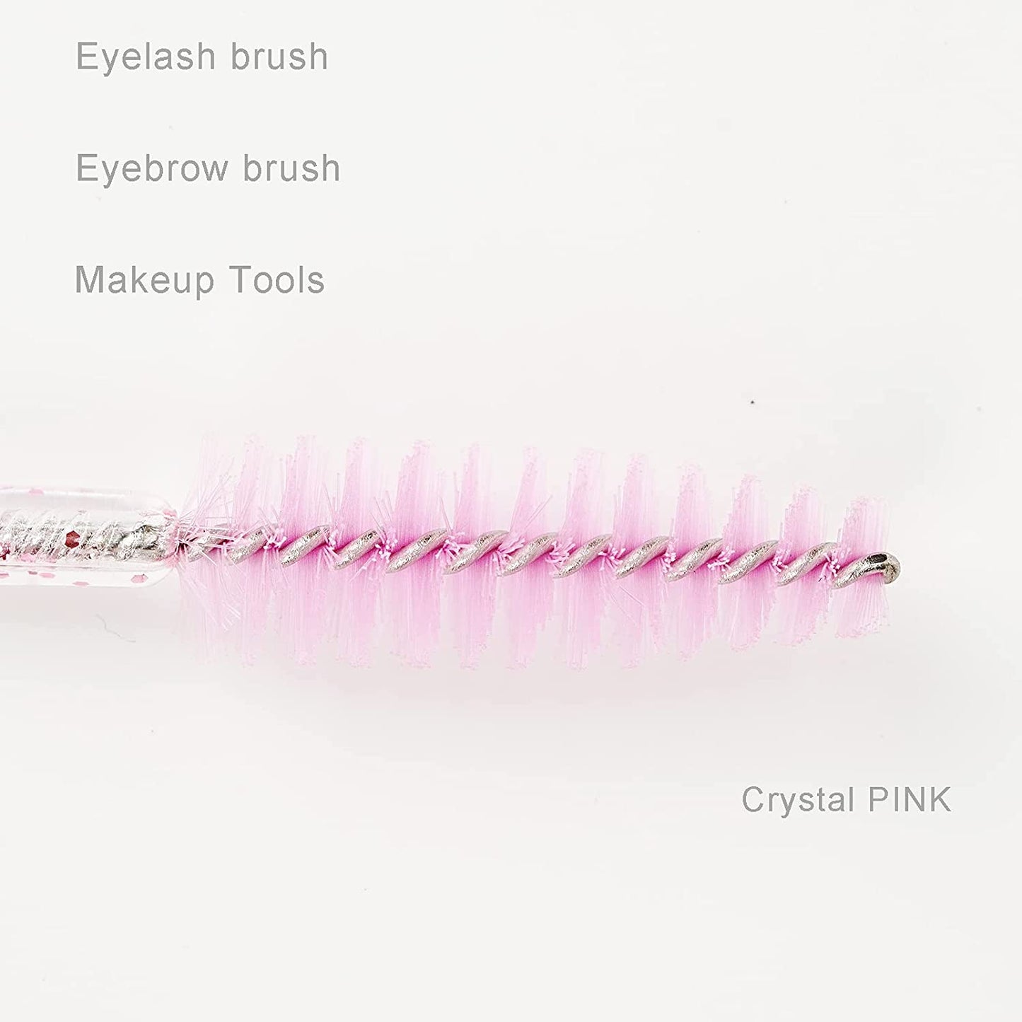 I-Laesh 100 Pcs Disposable Eyelash Brushes, Mascara Wands, Eye Lash Brush, Spoolies for Eyelash Extensions, Spoolie Eyebrow Eyeshadow Brow Makeup Supplies Kit Cleansing Glitter Applicator Tool Accessories Bristle (Crystal Pink) Health & Beauty > Personal Care > Cosmetics > Cosmetic Tools > Makeup Tools i-laesh   