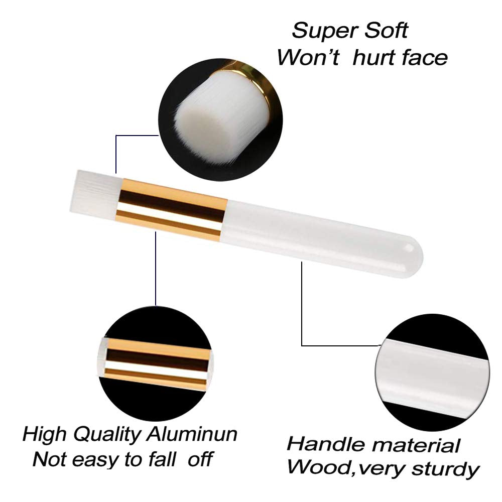 Eyelash Cleaning Brush Makeup Brushes Extension Eyelash Lash Peel off Nose Blackhead Cosmetic Brush Remover Clean Washing Cleanser Soft Whitehead Tools Makeup Brush (8Pcs White) Health & Beauty > Personal Care > Cosmetics > Cosmetic Tools > Makeup Tools Amoly   