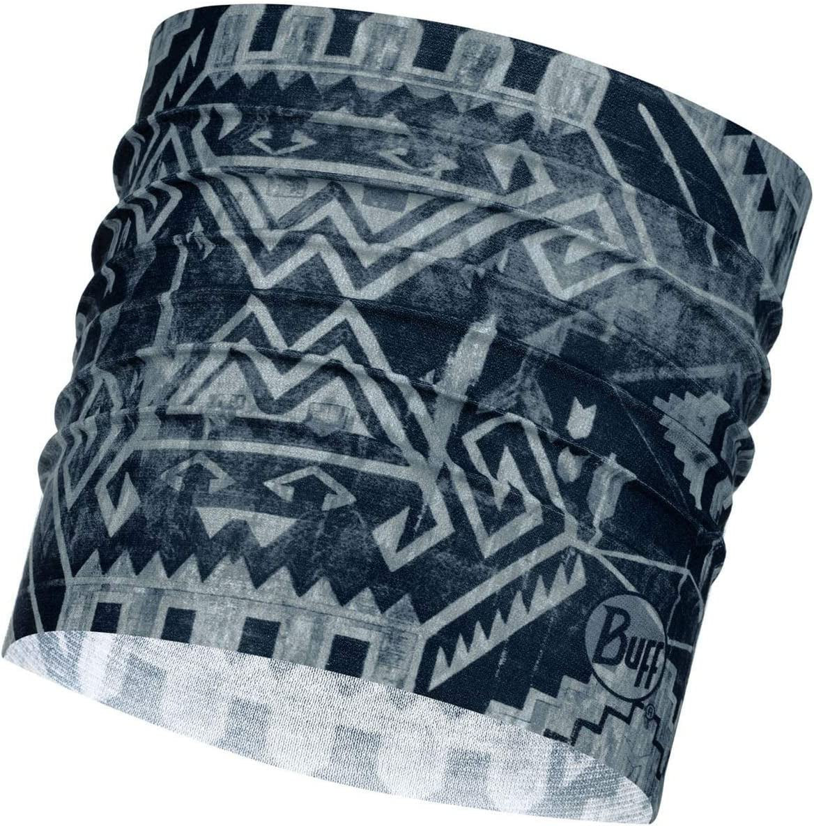 BUFF Multifunctional Neckwear Coolnet UV Half Lightweight Headband Apparel & Accessories > Clothing Accessories > Headwear BUFF Hawk Midnight  