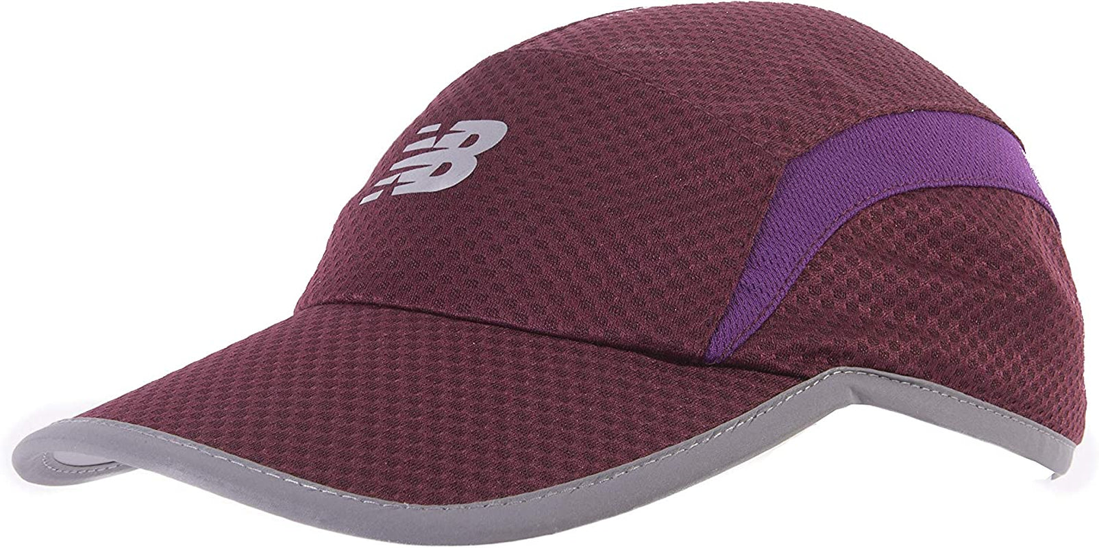 New Balance 5 Panel Performance Hat, Claret, One Size Apparel & Accessories > Clothing Accessories > Hats New Balance   