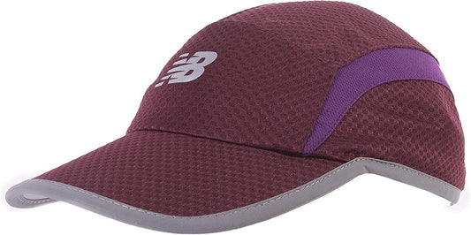 New Balance 5 Panel Performance Hat, Claret, One Size Apparel & Accessories > Clothing Accessories > Hats New Balance   
