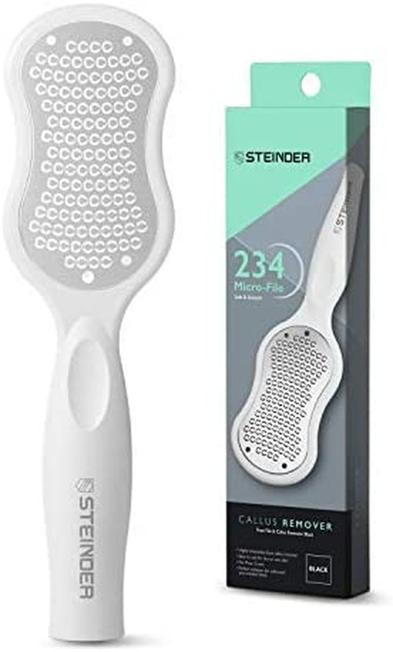 Foot Rasp Foot File and Callus Remover, 234 Foot Care Pedicure Metal Surface Tool, Korean-Made Precise Foot File, Foot File Callus Remover, Foot Scrubber, Foot Grater Health & Beauty > Personal Care > Foot Care STEINDER   