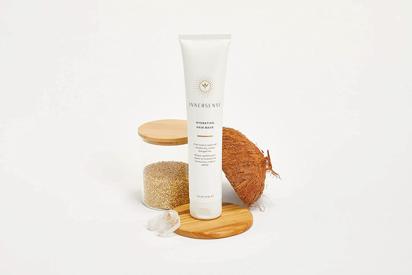 Innersense Organic Beauty - Natural Hydrating Hair Mask | Non-Toxic, Cruelty-Free, Clean Haircare (6Oz) Health & Beauty > Personal Care > Hair Care INNERSENSE   