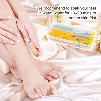 Pedicure Kit for Women, 20 in 1 Foot Care Pedicure Kit Stainless Steel, Foot Files Set with Nail Scrub Double Sided Files Foot Care for Women, Men, Home and Salon Health & Beauty > Personal Care > Foot Care LINCEDY   