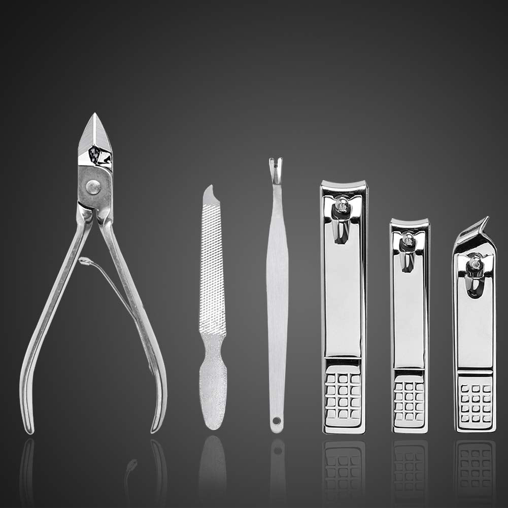 Manicure Set Nail Clippers Pedicure Kit -18 Pieces Stainless Steel Manicure Kit, Professional Grooming Kits, Nail Care Tools with Luxurious Travel Case Health & Beauty > Personal Care > Foot Care Yougai   