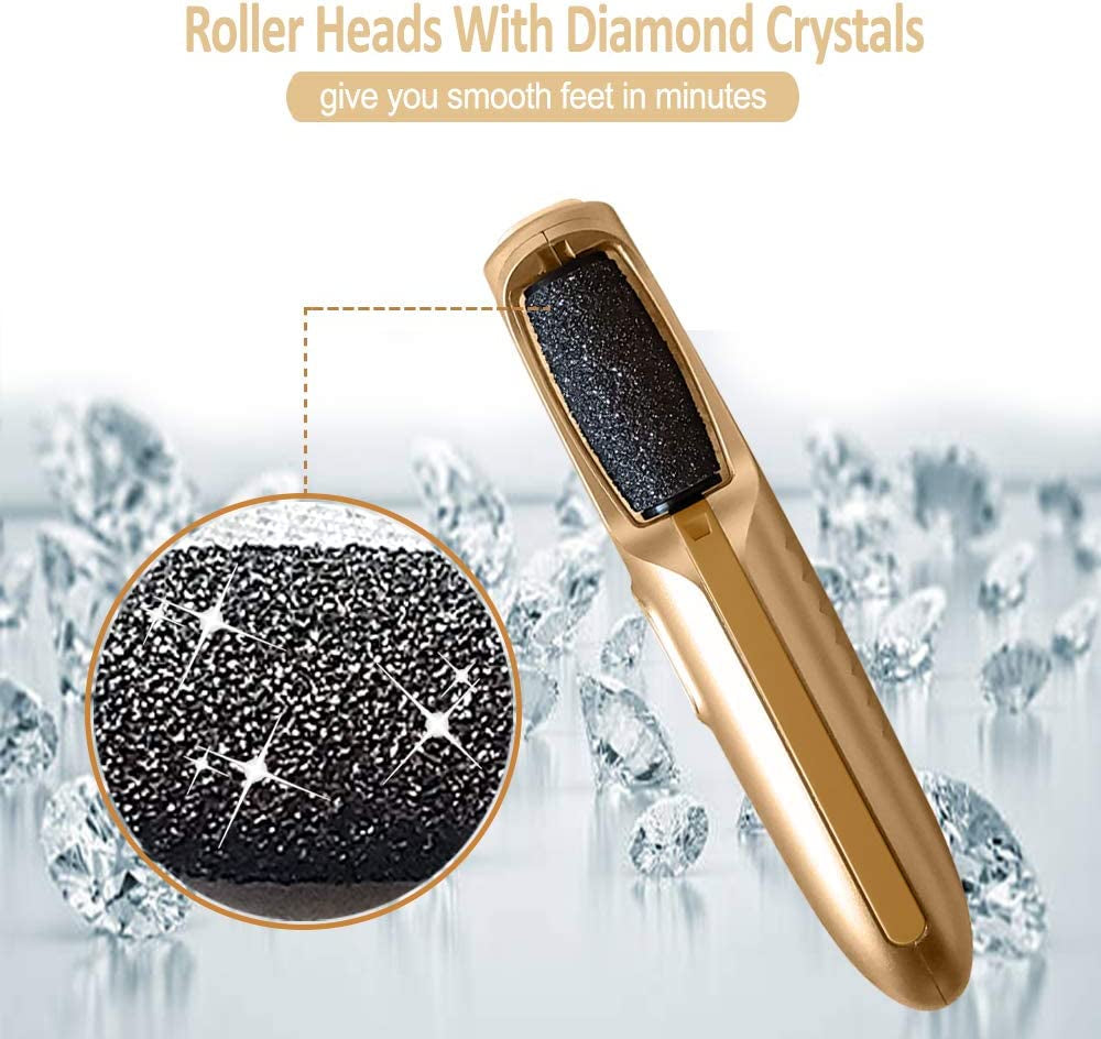 Powerful Electric Foot Callus Removers – Rechargeable Electronic Foot File Removes Dry, Dead, Cracked, Hard Skin & Calluses –Professional Pedicure Foot Care Tool for Men & Women Health & Beauty > Personal Care > Foot Care Care me   