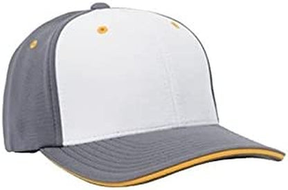 Universal M2 Contrast Flexfit® Cap Apparel & Accessories > Clothing Accessories > Headwear Pacific Headwear White/Graphite/Gold X-Small 
