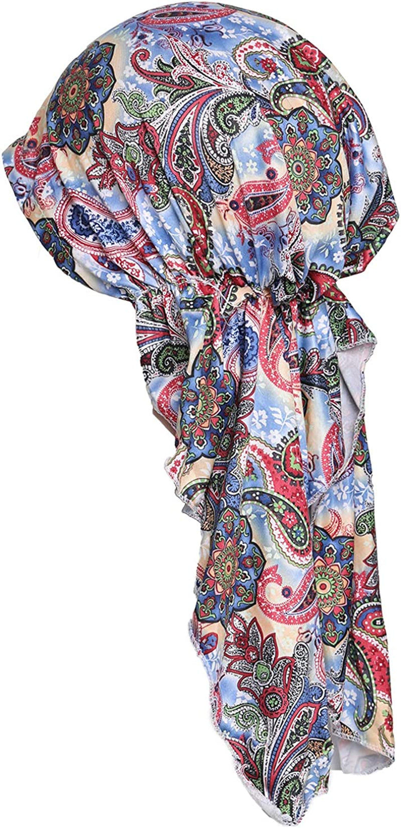 Pre Tied Head Covers Sets Chemo Beanies for Women Slip on Lightweight Chemo Bandana Turban Apparel & Accessories > Clothing Accessories > Headwear JarseHera Print Style 1 One Size 