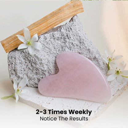 Gua Sha Facial Tools Healing Crystal - Self Care Gifts for Women Skin Care Tools Natural Massager for Skincare Face Body Relieve Muscle Tensions Reduce Puffiness (Rose Quartz) Health & Beauty > Personal Care > Cosmetics > Cosmetic Tools > Skin Care Tools ROSELYNBOUTIQUE   