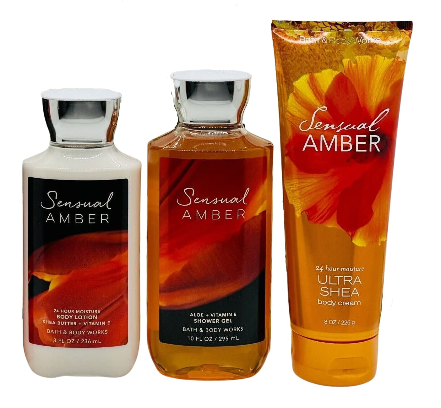 Bath & Body Works Sensual Amber Gift Set Health & Beauty > Personal Care > Cosmetics > Bath & Body Bath & Body Works   