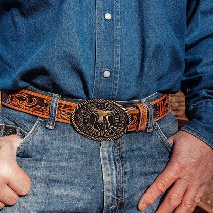 Montana Silversmiths Men'S Big Cattle Pen Belt Buckle Silver One Size Apparel & Accessories > Clothing Accessories > Belt Buckles Montana Silversmiths   