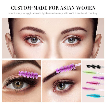 Elisel 300 PCS Disposable Mascara Brushes Crystal Eyelash Brushes Mascara Wands Applicator Eyelash Extensions Makeup Tools Eyebrow Brush (Crystal Multicolor) Health & Beauty > Personal Care > Cosmetics > Cosmetic Tools > Makeup Tools Elisel   