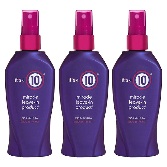 It'S a 10 Haircare Miracle Leave-In Product, 10 Fl. Oz. (Pack of 3) Health & Beauty > Personal Care > Hair Care It's a 10 Haircare   