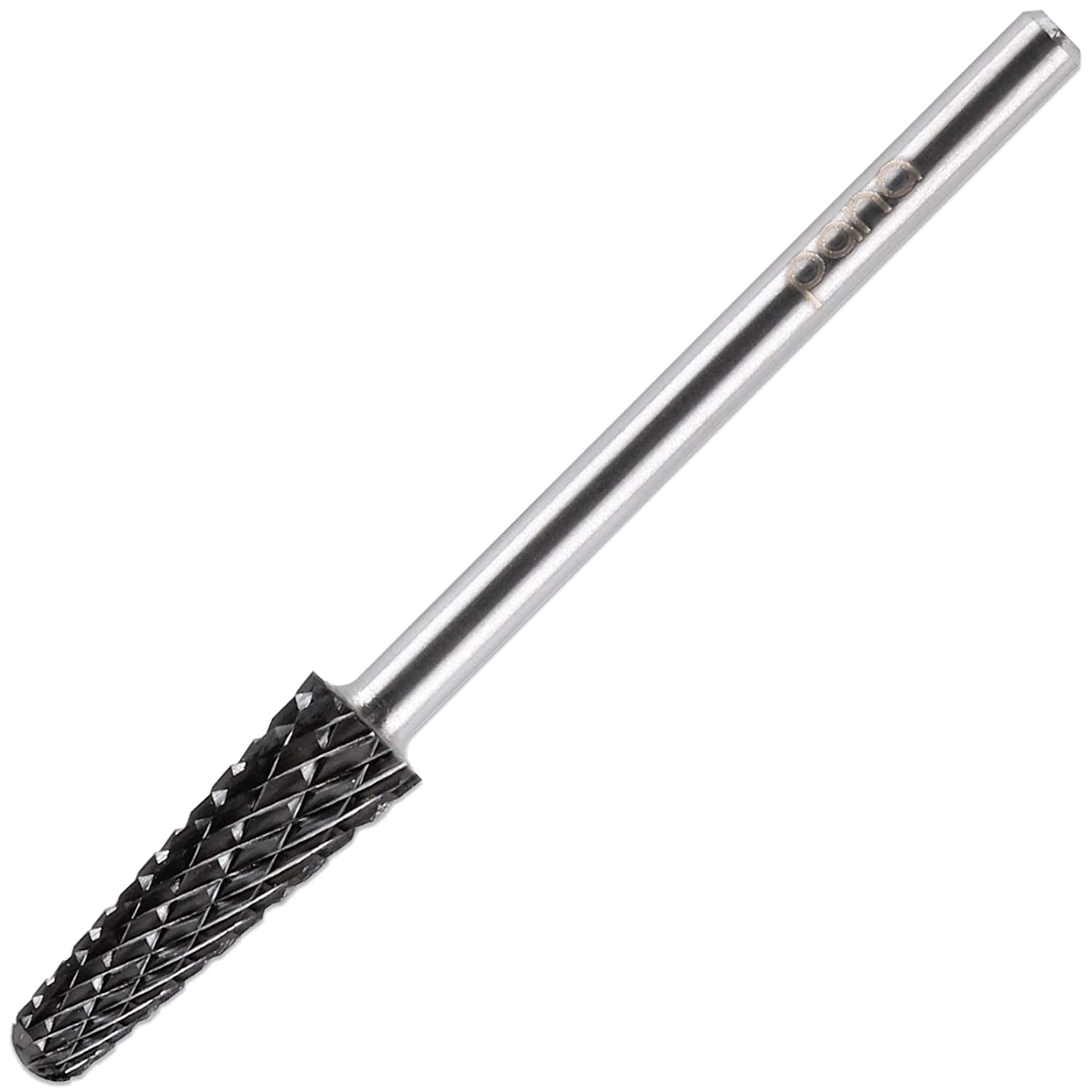 USA PANA Professional 3/32" Shank Size - Cone Shape Carbide Bit - Nail Drill Bit for Manicure Pedicure Tools Dremel Machine - Gold, Silver (Extra Fine, Silver) Health & Beauty > Personal Care > Cosmetics > Cosmetic Tools > Nail Tools PANA DLC Black Extra Coarse 