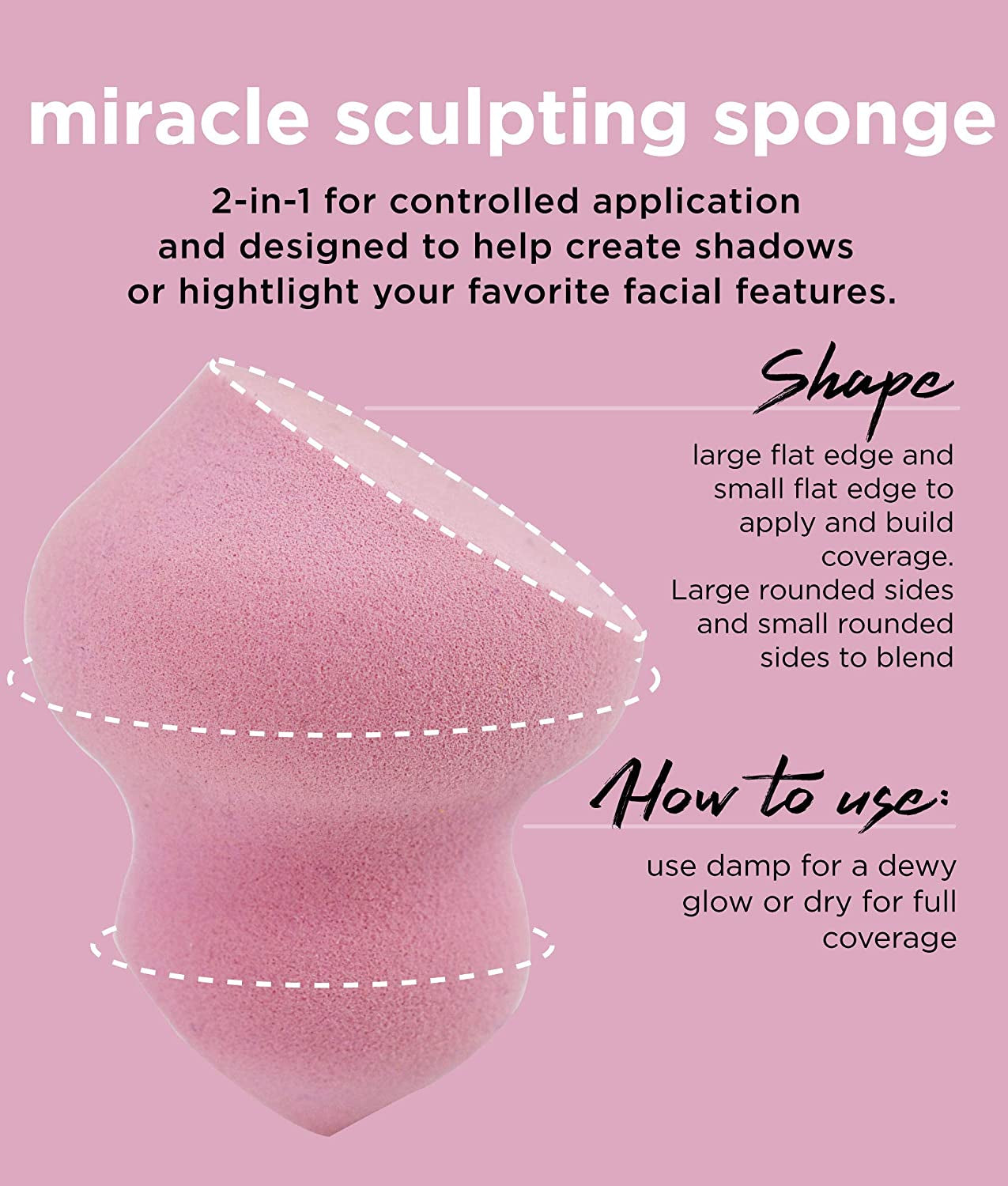 Real Techniques Miracle Complexion Assorted Beauty Sponges Makeup Blender, for Blending & Sculpting, Full Coverage, Professional Makeup Tool, Cruelty Free, Vegan, Latex Free, 6 Piece Sponge Set Health & Beauty > Personal Care > Cosmetics > Cosmetic Tools > Makeup Tools Real Techniques   