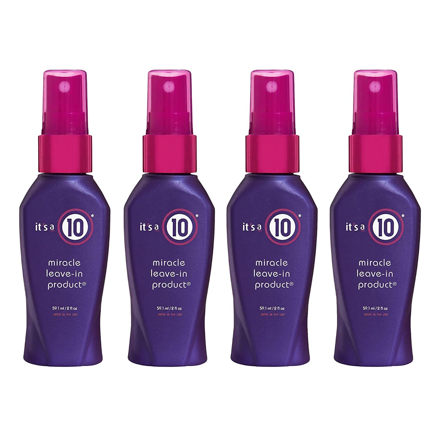 It'S a 10 Haircare Miracle Leave-In Product, 2 Fl. Oz. Health & Beauty > Personal Care > Hair Care It's A 10 2 Fl Oz (Pack of 4)  
