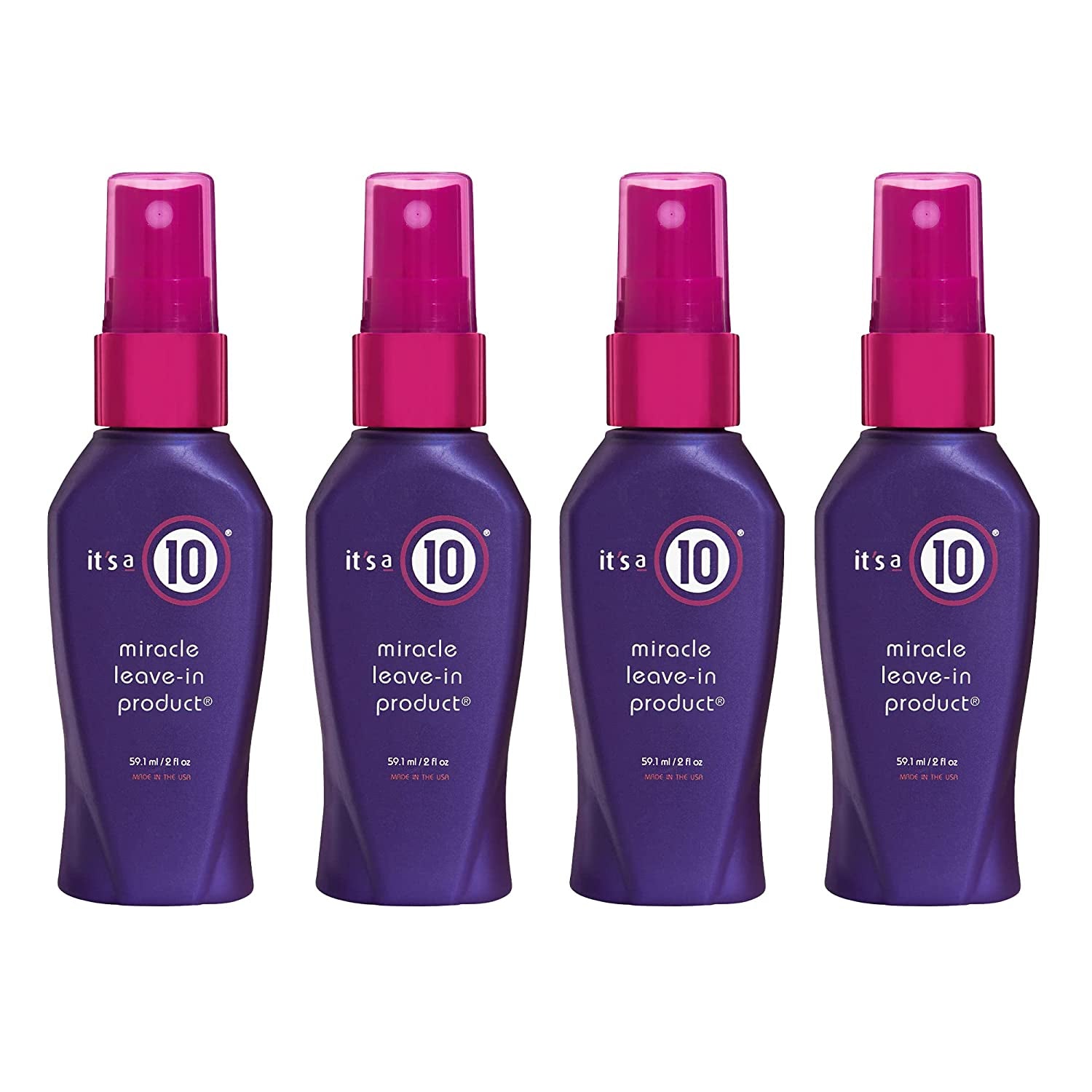It'S a 10 Haircare Miracle Leave-In Product, 2 Fl. Oz. Health & Beauty > Personal Care > Hair Care It's A 10 2 Fl Oz (Pack of 4)  