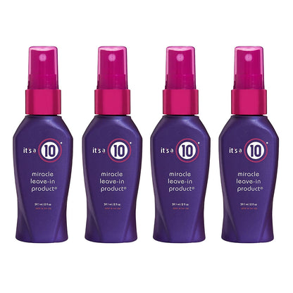 It'S a 10 Haircare Miracle Leave-In Product, 2 Fl. Oz. Health & Beauty > Personal Care > Hair Care It's A 10 2 Fl Oz (Pack of 4)  