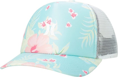 Hurley Women'S Curved Baseball Cap with Snap-Back Closure Apparel & Accessories > Clothing Accessories > Hats Hurley Jade Aura One Size 