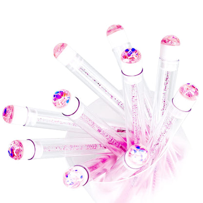 I-Laesh 50 Pcs Lash Brush Eyelash Brushes for Eyelash Extensions Spoolies Cleaning Mascara Wands Tube Diamond Disposable Makeup Tool Applicator Set Sanitary Extension Supplies (Assorted Color) Health & Beauty > Personal Care > Cosmetics > Cosmetic Tools > Makeup Tools i-laesh Leaf Pink 20 PCS 