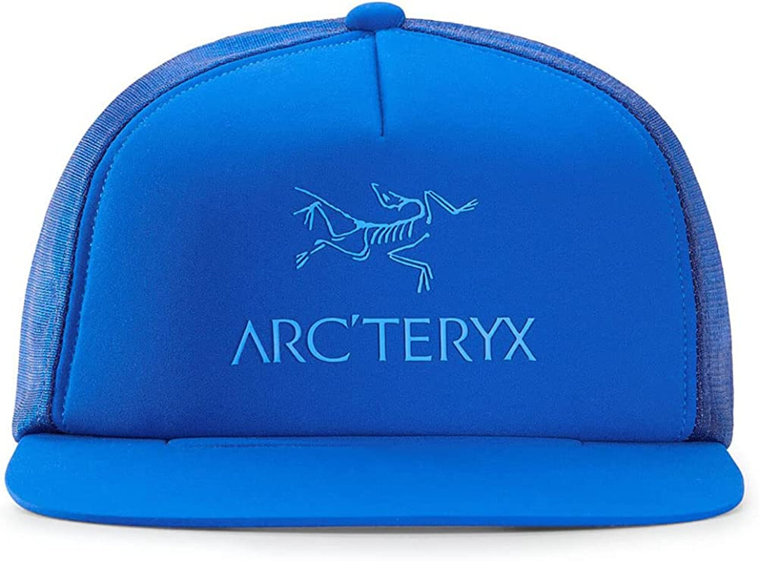 Arc'Teryx Logo Flat Brim Trucker Hat | Flat-Brim Performance Trucker Apparel & Accessories > Clothing Accessories > Hats Arc'teryx Vitality One Size 