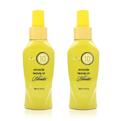 It'S a 10 Haircare Miracle Leave-In Conditioner Spray for Blondes - 4 Oz. - 2Ct Health & Beauty > Personal Care > Hair Care it's a 10   