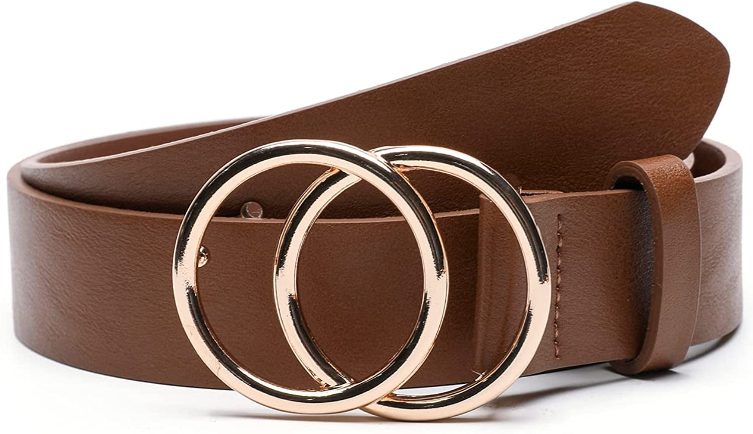 IFENDEI Women'S Faux Leather Belt for Jeans Dress Waist Belts Apparel & Accessories > Clothing Accessories > Belts IFENDEI   
