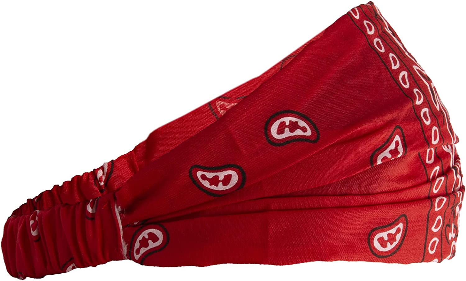 Paisley Bandana Headbands-5 PC with Wire Headband-Hair Accessories-Christmas Gifts by Coveryourhair Apparel & Accessories > Clothing Accessories > Bandanas & Headties CoverYourHair   