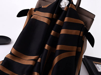 K-Elewon Silk Feeling Scarf Fashion Scarves Long Lightweight Sunscreen Shawls for Women Apparel & Accessories > Clothing Accessories > Scarves & Shawls K-Elewon   