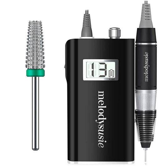 Melodysusie Professional Rechargeable 30000 Rpm Nail Drill, Portable E-File with Long Life Battery, Electric Tool for Acrylic Nail Natural Extension Poly Nail Gel, Nail Drill Bit (Straight Coarse) Health & Beauty > Personal Care > Cosmetics > Cosmetic Tools > Nail Tools MelodySusie   