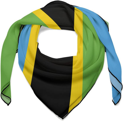 Buonota Ukrainian Flag Fashion Square Scarf Neck Scarf Head Scarf Shawl, Very Suitable for Events, Parties, Weddings, Travel, Birthday Gifts Apparel & Accessories > Clothing Accessories > Scarves & Shawls Buonota White-style-8  