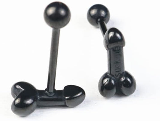 Sexy Genital Tongue Piercing Barbell Tongue Rings Surgical Stainless Steel Bars Tounge Ring Women Body Jewelry Durable Processed Apparel & Accessories > Jewelry > Body Jewelry generic   