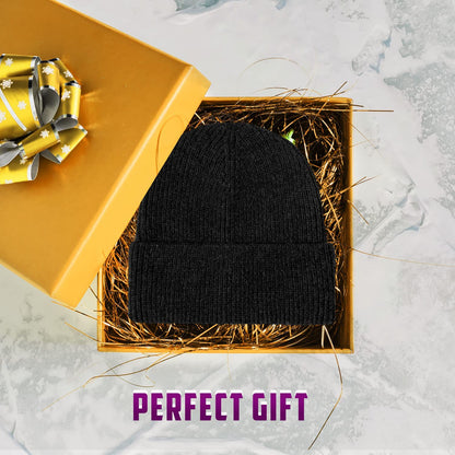 Vermo Knit Beanie Hat for Men&Women, Daily Plain Winter Hat, Stretchy Striped Cuffed Winter Hat Apparel & Accessories > Clothing Accessories > Hats Vermo   