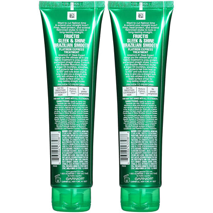 Garnier Hair Care Fructis Brazilian Smooth Flatirion Express, Difficult to Straighten Hair, 5.1 Fluid Ounce Health & Beauty > Personal Care > Hair Care Garnier   