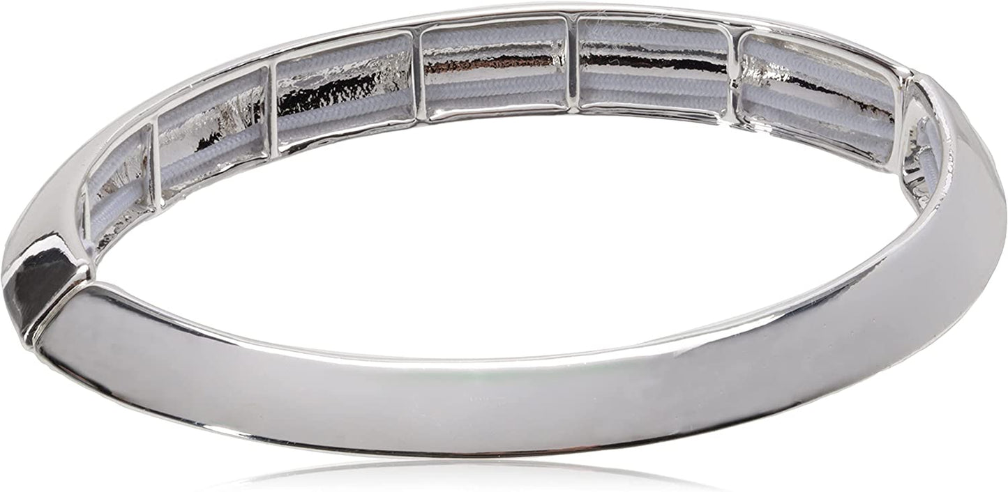 Nine West "Classics" Trio Stretch Bracelet Apparel & Accessories > Jewelry > Bracelets NINE WEST SILVER TONE  
