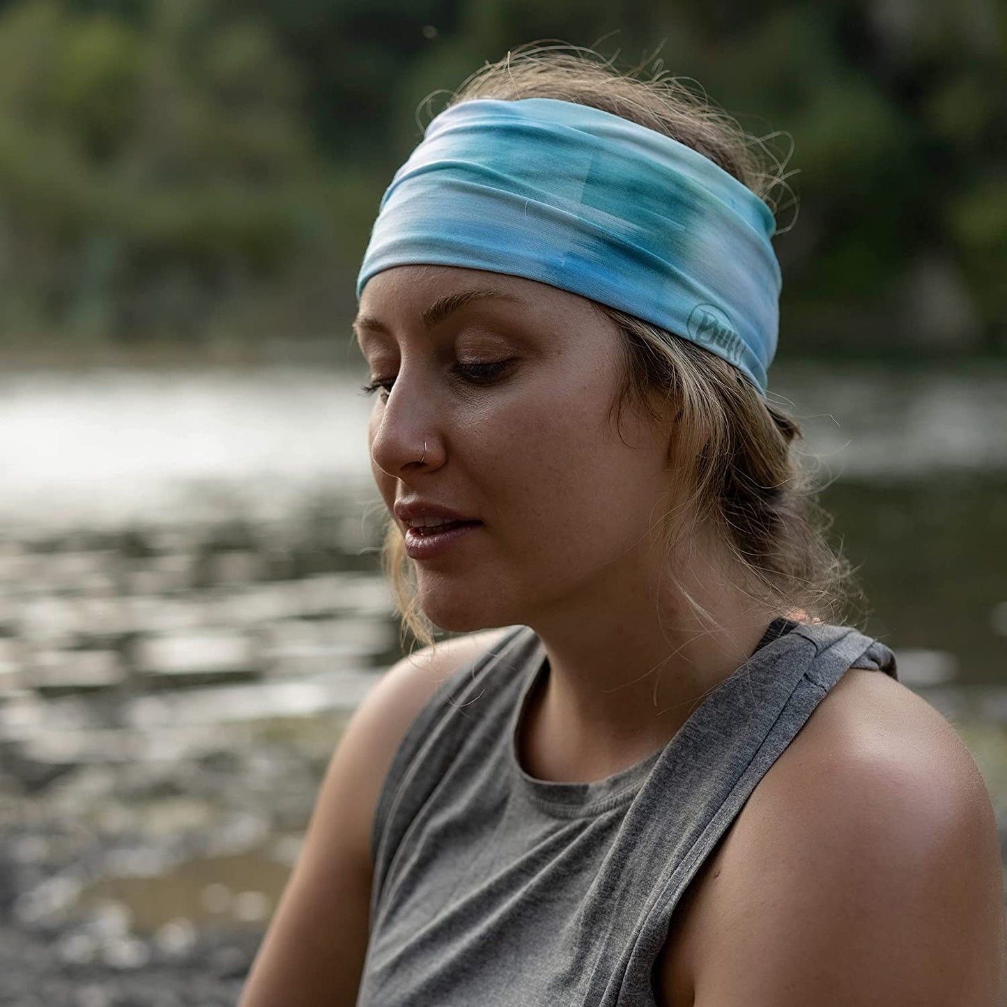 BUFF Multifunctional Neckwear Coolnet UV Half Lightweight Headband Apparel & Accessories > Clothing Accessories > Headwear BUFF   