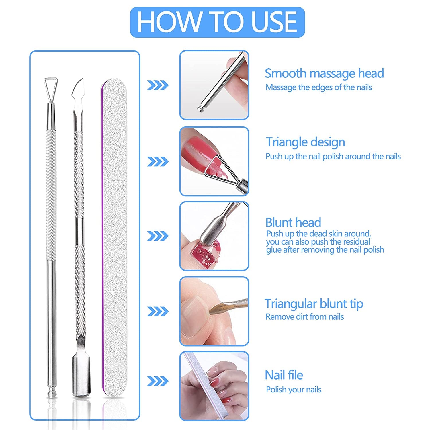 Nail Soaking Bowl Manicure Bowl, 2PCS Nail Soak off Bowl Acrylic Soak off Bowl Polish Remover Soak Bowls with Cuticle Peeler,Cuticle Pusher Cutter and Nail Files Manicure Tools Health & Beauty > Personal Care > Cosmetics > Cosmetic Tools > Nail Tools Namgznso   