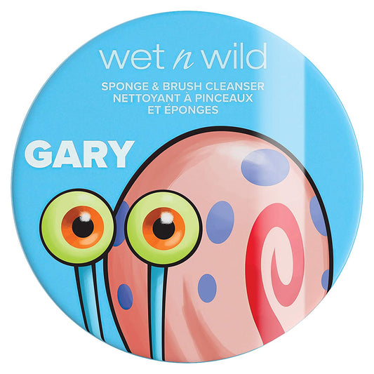 Wet N Wild Soap Suds Sponge + Brush Cleanser Bob Squarepants Makeup Tools Brush Cleaner Solution, Gary the Snail, 1.05 Ounce (1114234) Health & Beauty > Personal Care > Cosmetics > Cosmetic Tools > Makeup Tools wet n wild   