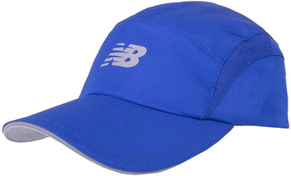 New Balance 5 Panel Performance Hat Apparel & Accessories > Clothing Accessories > Hats New Balance Blue One Size 
