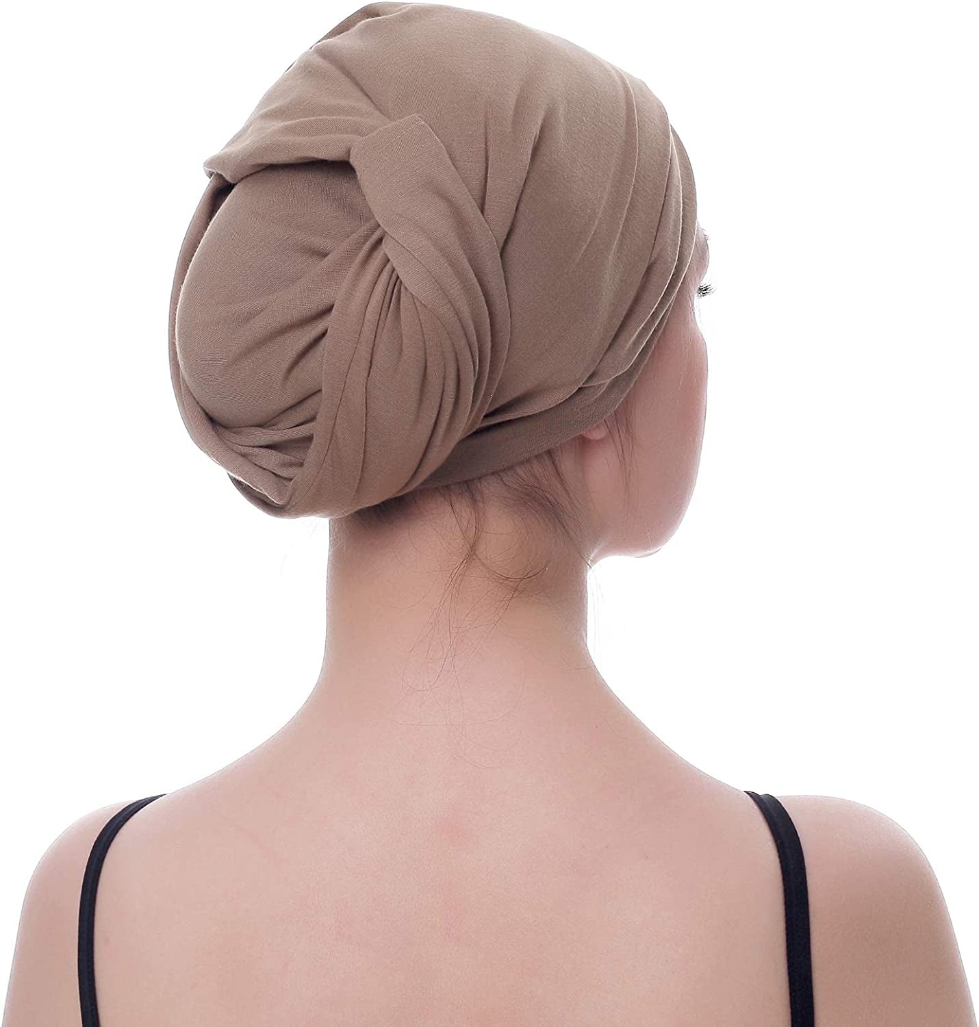 Ever Fairy Turban Head Wrap Scarf,African Women' Soft Long Scarf Shawl Hair Bohemian Headwrap Stretch Headband Tie Apparel & Accessories > Clothing Accessories > Scarves & Shawls Ever Fairy   