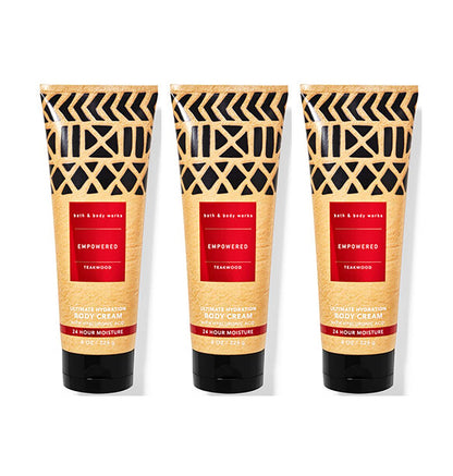 Bath and Body Works Marble for Men Signature Ultra Shea Body Cream 8 Fl Oz Pack of 3 (Marble) Health & Beauty > Personal Care > Cosmetics > Bath & Body Bath & Body Works Teakwood  