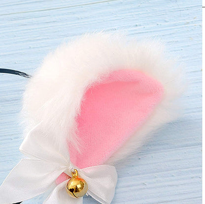 Faylay Cosplay Girl Plush Furry Cat Ears Headwear Accessory for Cam Girl Party Apparel & Accessories > Clothing Accessories > Headwear Faylay   