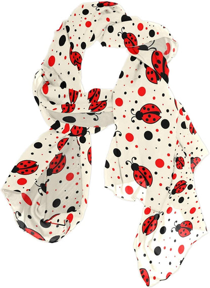 Women Long Silk Scarf, Satin Shawl Chiffon Large Stole Headscarf Sunscreen Wrap Apparel & Accessories > Clothing Accessories > Scarves & Shawls Oyihfvs Multi 3  