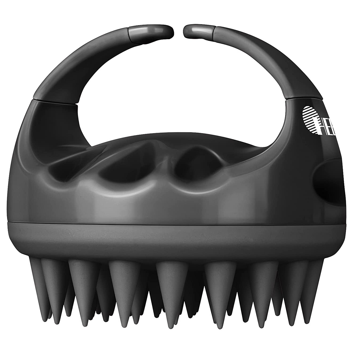 HEETA Hair Shampoo Brush, Upgraded Wet & Dry Hair Scalp Massager with Soft Silicone, Scalp Exfoliator for Remove Dandruff, Scalp Scrubber Hair Care Tools for Women, Men, Pets (Pink) Health & Beauty > Personal Care > Hair Care HEETA Black  