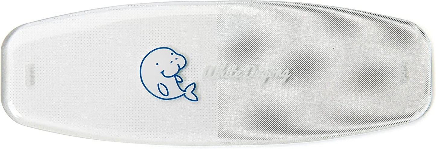 WHITE DUGONG Glass Foot File – Hard Dead Corn Skin Callus Remover Nano Scrubber Rasp Feet Care Pedicure Remove Cracked Heels Professional Tool Made in Korea Mint Health & Beauty > Personal Care > Foot Care WHITE DUGONG Clear  