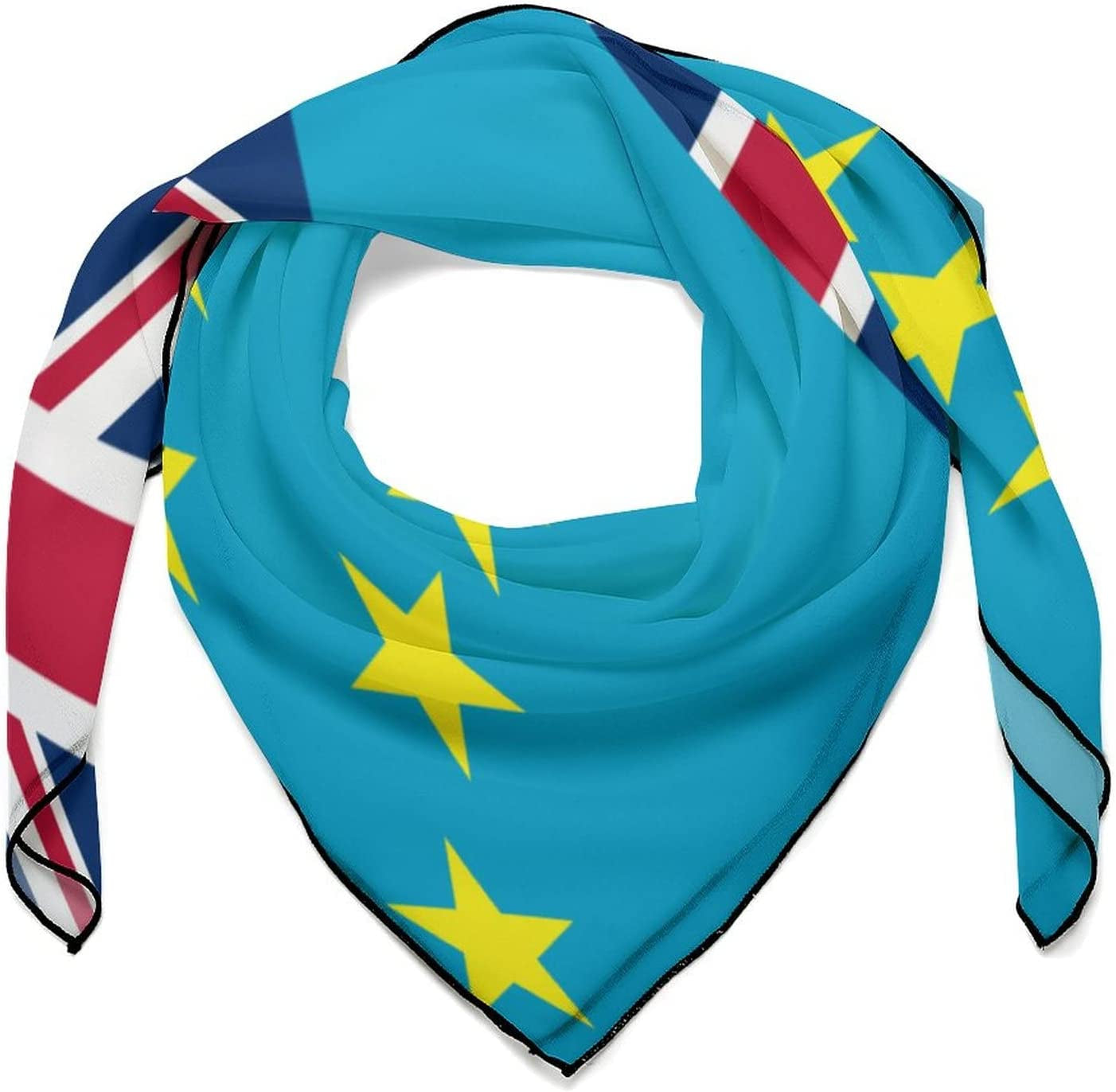 Buonota Ukrainian Flag Fashion Square Scarf Neck Scarf Head Scarf Shawl, Very Suitable for Events, Parties, Weddings, Travel, Birthday Gifts Apparel & Accessories > Clothing Accessories > Scarves & Shawls Buonota White-style  