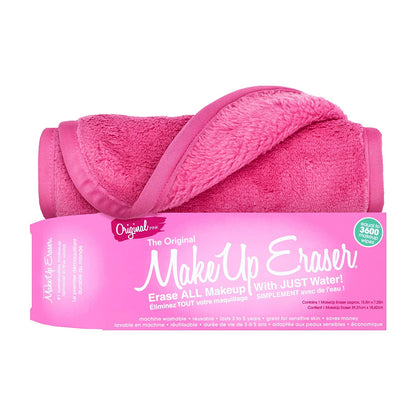 Makeup Eraser, Erase All Makeup with Just Water, Including Waterproof Mascara, Eyeliner, Foundation, Lipstick and More Health & Beauty > Personal Care > Cosmetics > Cosmetic Tools > Makeup Tools Makeup Eraser Original Pink  
