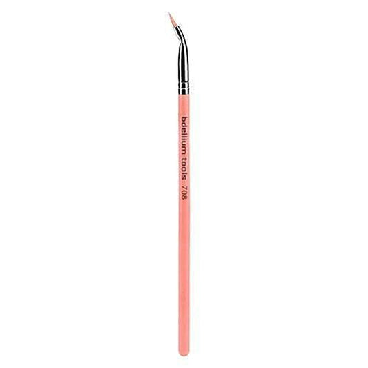 Bdellium Tools Professional Makeup Brush Pink Bambu Series - Bent Eyeliner 708 Health & Beauty > Personal Care > Cosmetics > Cosmetic Tools > Makeup Tools BDELLIUM TOOLS   