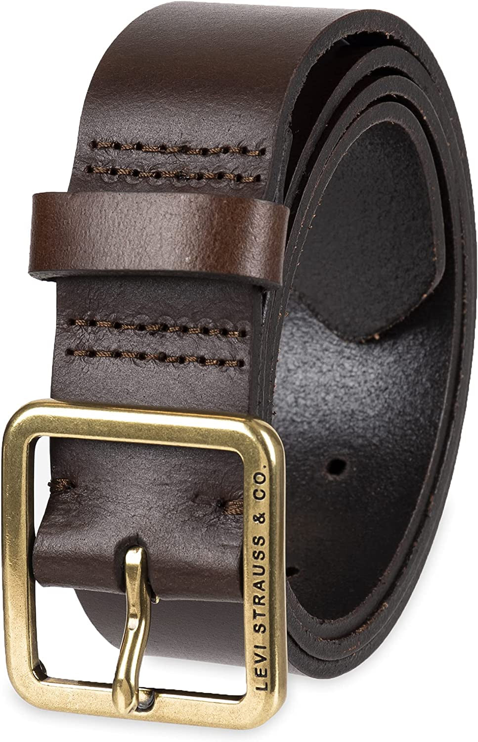 Levi'S Women'S Casual Leather Belt Apparel & Accessories > Clothing Accessories > Belts KYLIE MAX Brown Elevated 2X 